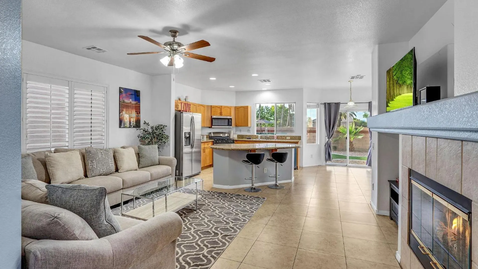 Villa Stylish King With Optional Bunk Or Work Desk W/Tv Las Vegas